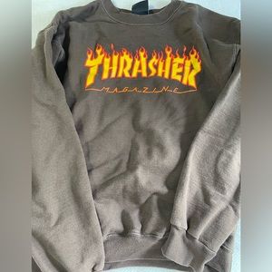 Thrasher crew neck sweater!